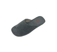 Berevëre Zapatillas de Estar por casa/Hombre/Chico Numeración 40 al 49/Puntera Abierta/Empeine Rizo/Suela Eva/Color Gris/Talla 41
