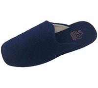 Berevëre Zapatillas de Estar por casa/Hombre/Chico Numeración 40 al 51/Empeine Rizo/Suela Eva/Color Marino/Talla 48