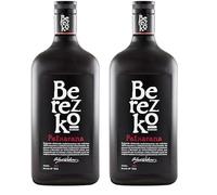 Berezko - Patxarana - Botella de Pacharán 1000 ml, El embalaje puede variar (Paquete de 2)