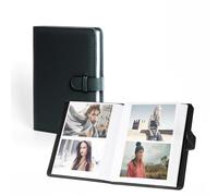 Berfea Álbum de fotos para Fujifilm Instax Wide 400/300/200/Wide EVO, álbum de 80 bolsillos para cámara instantánea Polaroid Now/OneStep POP/impresora de laboratorio i-Type/600/SX-70