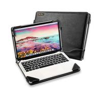Berfea Funda protectora de piel sintética de 16 pulgadas para Lenovo ThinkPad E16 Gen 3/Gen 2/Gen 1AMD, ThinkPad T1g Gen 8 de 16 pulgadas, funda rígida de piel sintética con soporte