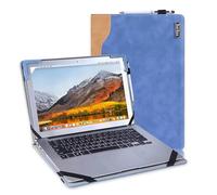 Berfea Funda Protectora de Soporte Compatible con DELL Latitude 14 7430 7420 7410, Latitude 14 5410 5420 5421 5430 5431 5440 14 Pulgadas portátil Funda rígida con Soporte de refrigeración (Azul)