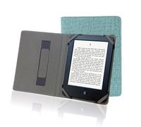 Berfea Funda protectora para eReader de 6 pulgadas, funda universal tipo libro de 6 pulgadas con soporte de mano para Kindle Paperwhite/Kobo/Tolino/Pocketbook/Vivlio/inkbook/BOOX de 6 pulgadas