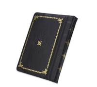 Berfea - Funda universal estilo libro vintage para lectores electrónicos de 6", funda de protección clásica de cuero PU para Kobo/Pocketbook/Tolino/Bookeen/Boox de 6 pulgadas E-book