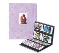 Berfea Mini álbum de fotos con 208 bolsillos para Fujifilm Instax Mini 13, 12, 11, 9, 8, 40, 99, 90, Evo LiPlay, de 2 x 3 pulgadas, compatible con impresoras Polaroid Snap/Z2300/SocialMatic Instant