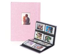 Berfea Mini álbum de fotos con 208 bolsillos para película Fujifilm Instax Mini 13 12 11 9 8 40 99 90 Evo LiPlay de 2x3 pulgadas, álbum compatible con Polaroid Snap/Z2300/cámaras instantáneas
