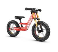 Berg Biky Cross | Bicicleta sin Pedales para niños Desde 2 años | Ruedas 12 Pulgadas | con Freno de Mano | Diseño Seguro y Ligero | Ajustable para Crecimiento (Rojo)