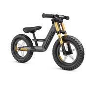 Berg Biky Cross Gris | Bicicleta sin Pedales para niños Desde 2 años | Ruedas 12 Pulgadas | con Freno de Mano | Diseño Seguro y Ligero | Ajustable para Crecimiento