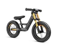 Berg Biky Cross Gris | Bicicleta sin Pedales para niños Desde 2 años | Ruedas 12 Pulgadas | Sin Freno de Mano | Diseño Seguro y Ligero | Ajustable para Crecimiento