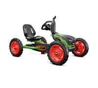 BERG Buddy Fendt | Kart a Pedales Infantil con diseño de Tractor agrícola, Sistema BFR, Asiento Ajustable y Ruedas neumáticas Todoterreno | Go-Kart y Coche a Pedales para niños 3-8 años
