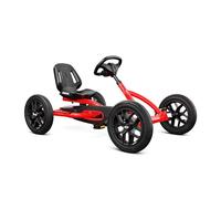 BERG Buddy Redster GoKart | Vehículo Infantil de Pedales con Alto estándar de Seguridad, neumáticos y Rueda Libre, Juguete para niños de 3 a 8 años