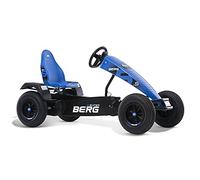 Berg Gokart con Marco XL B.Super Blue con Cambio de Tres velocidades, vehículo Infantil, Coche con Pedal con Asiento Ajustable, con Rueda Libre, Juguete para niños a Partir de 5 años