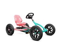 BERG Kart a Pedales Buddy Lua | 3-8 años, cuadro resistente, asiento regulable, volante regulable