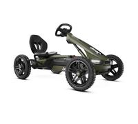 BERG Kart a Pedales Jeep® Rally Cherokee Jeep® Cherokee | 4-12 años, cuadro resistente, asiento regulable, volante regulable