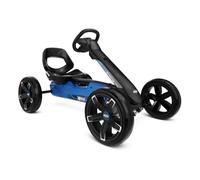 BERG Kart a Pedales Reppy Roadster | Azul, 2-5 años, cuadro resistente, asiento regulable, volante regulable