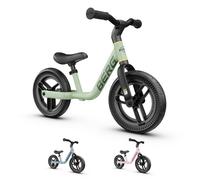Berg MOOV 10 Verde | Bicicleta sin Pedales para Niños Desde 2 Años | Ruedas EVA Antipinchazos de 10 Pulgadas | Sillín y Manillar Ajustables | Ligera y Ergonómica | Fácil de Transportar