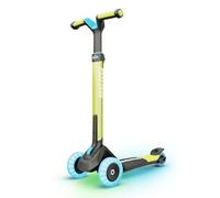 BERG Patinete Nexo Foldable Lights LED-Deck Verde Lima