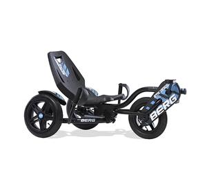Berg Pedal-Gokart Street-X Vibes | Vehículo para niños, vehículo de Pedales con Alto estándar de Seguridad, Juguete para niños de 6 a 12 años, Grande