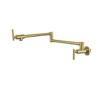 Berg Pot Filler grifo de cocina a pared oro/oro arcaico 830135BG