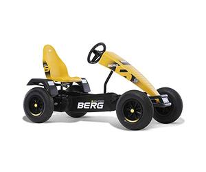 BERG XL B Super Yellow BFR | Kart a Pedales para niños y Adultos | Sistema BFR para frenar y retroceder | Asiento Ajustable | Marco Robusto | Estabilidad y Seguridad en Todo Terreno