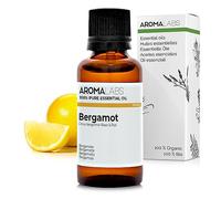 Bergamota BIO (Citrus x bergamia) - 30 mL - Aceite Esencial Quimiotipado y Certificado AB - Aroma Labs