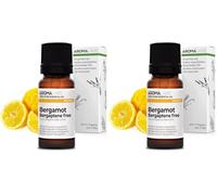 Bergamota Sin Bergapteno BIO (Citrus x bergamia - Libre de Bergapteno) - 10 mL - Aceite Esencial Quimiotipado y Certificado AB - Aroma Labs (Paquete de 2)