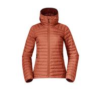 Bergans of Norway Lava Light Down Jacket W/hood Terracotta Talla: XS | Chaquetas de Esquí Outlet | Mujer