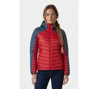 Bergans of Norway Røros Down Light W Jacket W/hood Red/orion Blue Talla: XS | Chaquetas de Invierno Outlet | Mujer | Azul
