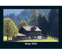 Berge 2026 Fotokalender DIN A5: Monatskalender mit Bild-Motiven aus Fauna und Flora, Natur, Blumen und Pflanzen