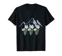 Berge Suiza Alpen Edelweiss - Cesta de flores Camiseta
