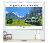Berge und Seen der Schweiz - Mit dem Wohnmobil durch die Schweiz (hochwertiger Premium Wandkalender 2026 DIN A2 quer), Kunstdruck in Hochglanz: Es ist ... die Berge und Seen der Schweiz zu erleben.