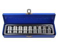 Bergen - Juego de llaves de vaso Torx (9 unidades)