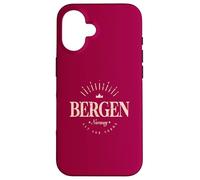 Bergen Noruega | Bergen Norge Modern Carcasa para iPhone 16