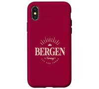 Bergen Noruega | Bergen Norge Modern Carcasa para iPhone X/XS