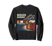 Bergen Noruega - Regalo de Recuerdo de Viaje Sudadera