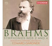 Bergen Philharmonic Orchestra, Edward Gardner - Brahms: Sinfonías 2 Y 4