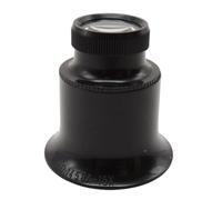 BERGEON 1458-A15 - Lupa de control de relojero, lente doble desmontable | Aumento x15