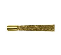 Bergeon 2834 - Juego de 24 cepillos para rascar (4 mm, para cepillo de mano), latón