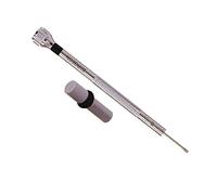 Bergeon 30080 - Destornillador de reloj, con cuchillas de repuesto, varios tamaños disponibles, negro, 1,0