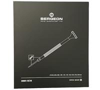 BERGEON 30081-AC10 - Juego de 10 destornilladores INOX Watchmaker en caja de madera