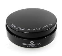 BERGEON 5395-75-N HC5395-75-N - Funda de gel negra para reloj, negro, Clásico