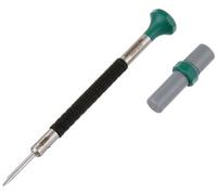 Bergeon 55-687 6899-AT-200 Destornillador ergonómico de acero inoxidable de 2 mm con cuchillas de repuesto Kit de reparación de relojes