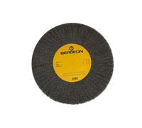 Bergeon 6085-E3 Cepillo abrasivo circular, silicuro de carbono, extrafino para herramienta de molienda de metal, Gris