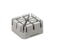 Bergeon 6744-P - Correa de reloj con soporte para herramientas, hecho en Suiza para correa de reloj universal regular, Gris, Moderno