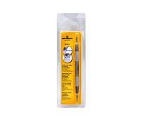 Bergeon 6767-F Herramienta para barra de resorte de reloj, mango largo de acero inoxidable con tornillo reemplazable