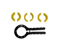 Bergeon 7152-3 Alicates de extracción de bisel de reloj para biseles giratorios, herramienta de relojero, apto para relojes de buceo