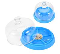 Bergeon, Bergeon - Juego de 6 ranuras para el polvo, accesorio de movimiento de reloj, cubierta para el polvo, herramienta de reparación de relojes, cubierta para el polvo, 6 ranuras para el reloj, accesorio para el polvo, herramienta de reparación de bandejas de plástico