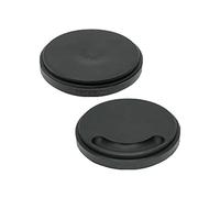 BERGEON Cojín de montaje 30097-E, almohadilla para reparación de relojes, de goma, color negro, reversible, 88 mm