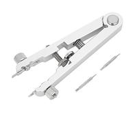 Bergeon Herramienta de Barra de Resorte, Herramienta de Barra de Resorte 6825 Removedor de Brazalete de Reloj de Acero Aleado Alicates de Barra de Resorte Herramienta de Ajuste de Correa de Reloj Alic