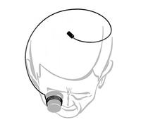 Bergeon Soporte para lupa 5461, herramienta práctica de alambre de acero inoxidable, para cualquier tamaño de lupa